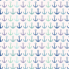 Seamless pattern with anchors