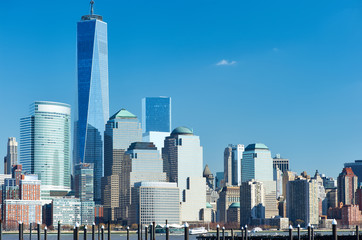 Fototapeta na wymiar New York City Manhattan skyline