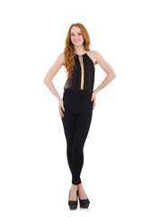 Woman in fashion clothing concept