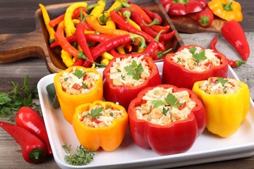 Stuffed peppers