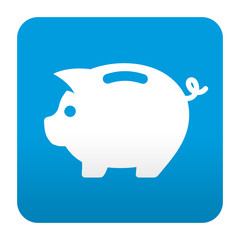 Etiqueta tipo app hucha de cerdito