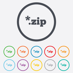Archive file icon. Download ZIP button.
