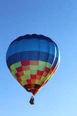 Naklejka premium Hot air balloons