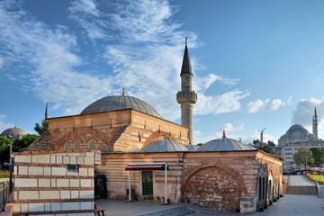 Fototapeta na wymiar Ahi Celebi Mosque- Istanbul