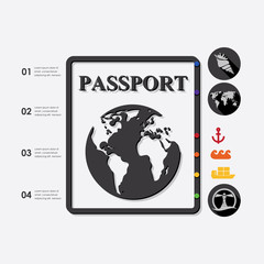 maritime trucking infographic