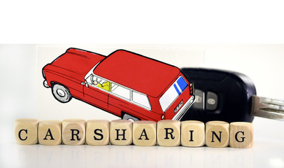 Carsharing Buchstaben