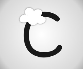 Letra C Abecedario en Inglés