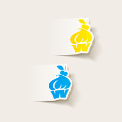 realistic design element: cake