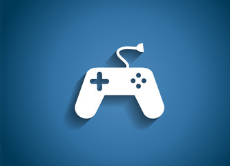 Game and Fun Glossy Icon Vector Illustration