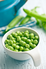 fresh green peas