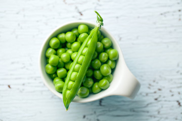 fresh green peas