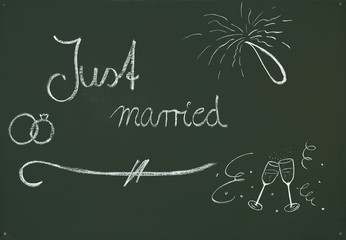 Just married