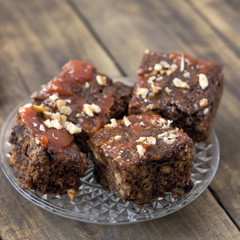 Homemade brownies