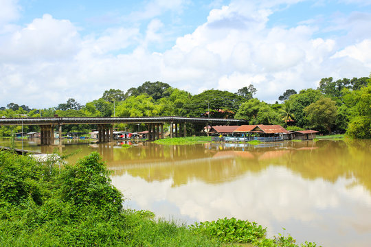 Sakae Krang River ,Uthai Thani ,Thailand.