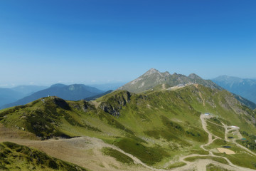 	mountain peaks of the Caucasus