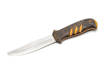 knife on the white background