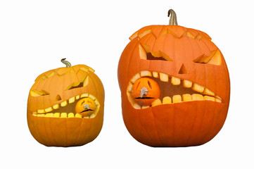 Kürbismonster zu Halloween