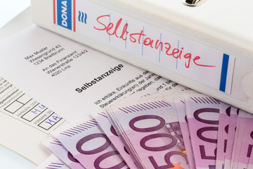 Selbstanzeige beim Finanzamt