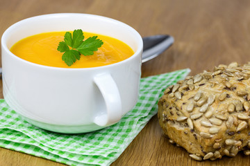 Kürbiscremesuppe