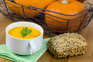 Kürbiscremesuppe