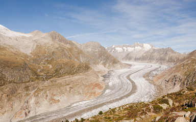 Bettmeralp, Bergdorf, Aletsch, Gletscher, Alpen, Schweiz