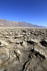 Devil's golf course à Death Valley
