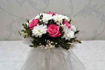 bridal bouquet of flowers