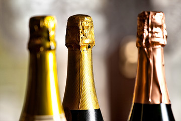 bottles of champagne