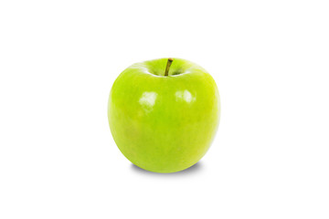 Green apple, isolated on white background