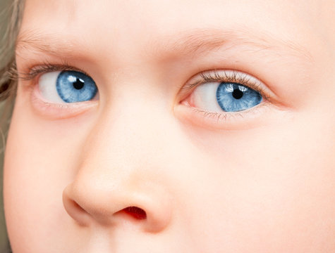 Child's eyes
