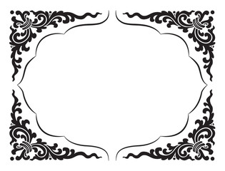 line pattern and frame