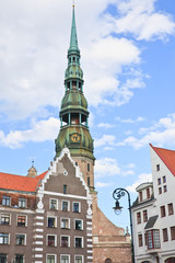 St. Peter's Church. Riga. Latvia