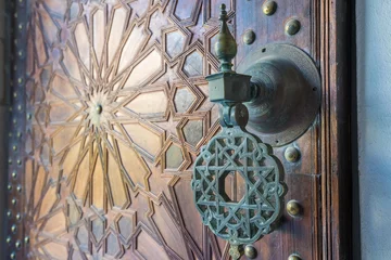 Foto auf Acrylglas Alte Türen, Marokko © javarman