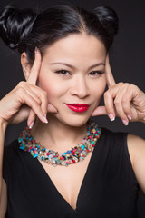 Obraz premium Beautiful asian woman