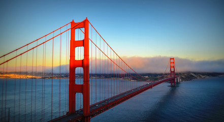 Fototapeta na wymiar Golden gate bridge, California