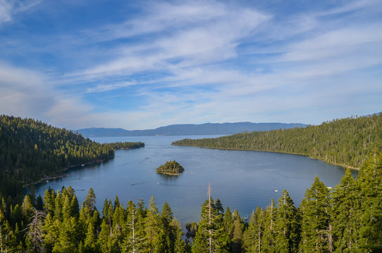 Beautiful Emerald bay at Lake Tahoe © maislam