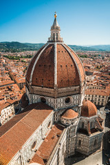 Naklejka premium The Basilica di Santa Maria del Fiore, Florence, Italy