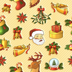 Christmas seamless pattern