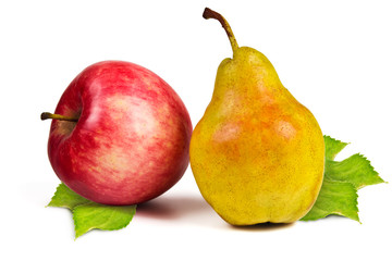 Pear and apple
