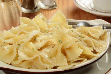 Hot buttered pasta