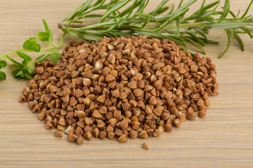Raw buckwheat