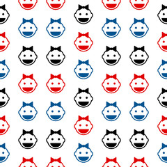 Baby symbol seamless pattern