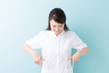 笑顔のナース