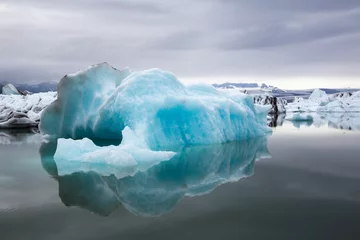 Crédence de cuisine en verre imprimé Glaciers Icebergs