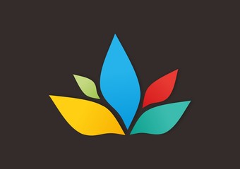 color flower icon