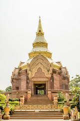 Naklejka premium Temple Chedi Memorial Wild Salawan