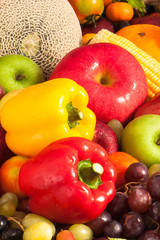 Fruits and vegetables for healthy