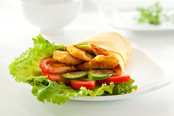 Chicken Burrito