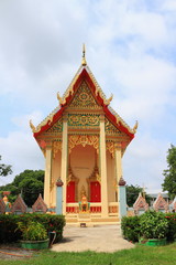 Fototapeta premium Temple at wat Ratbumrungwanaram, Nong Kae, Saraburi