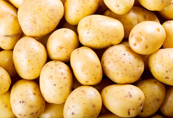 raw potatoes